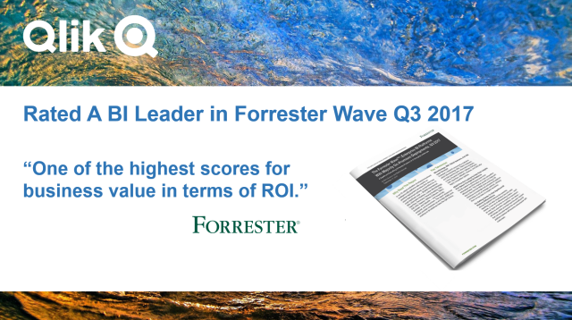 Forrester rate Qlik a Leader in Business Analytics