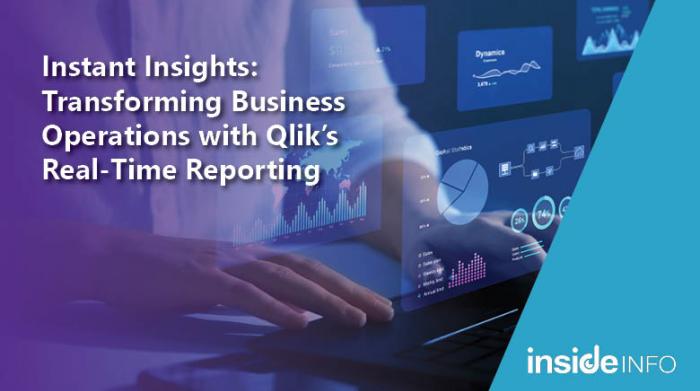 Instant Insights: Transforming Business Operations with Qlik’s Real-Time Reporting